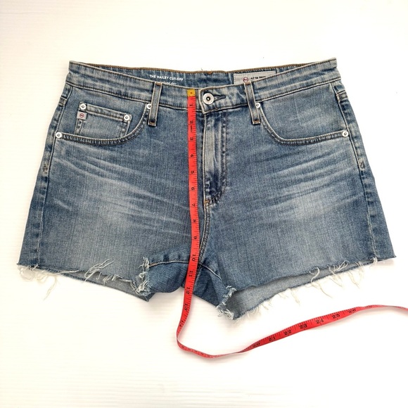 AG Adriano Goldschmied The Hailey Cut Off Shorts Size 29 - Picture 11 of 11
